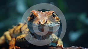 Gekko gecko, the tokay gecko lizard